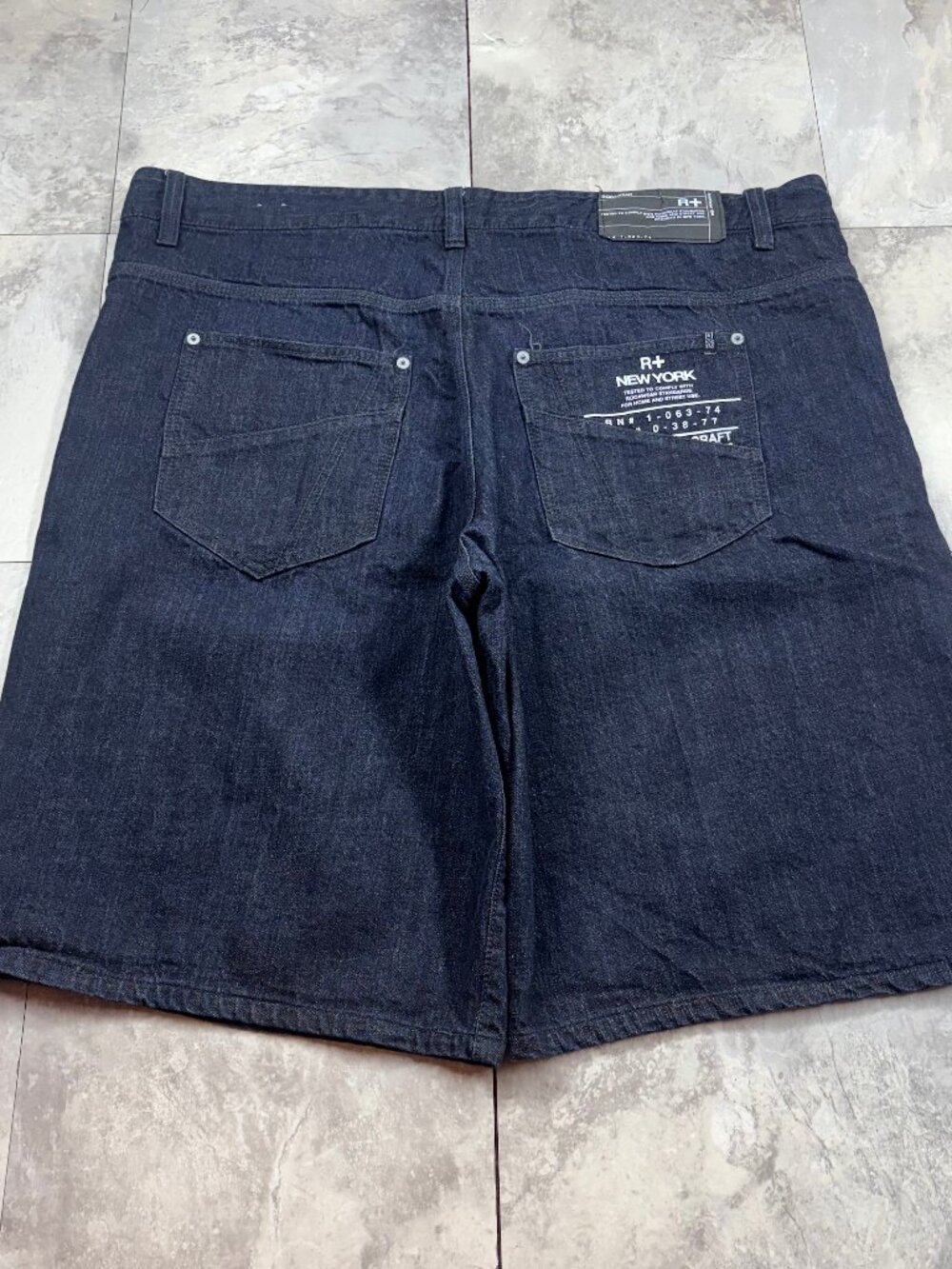 Rocawear Baggy Jeans Men’s 48 Dark Indigo R+ New York